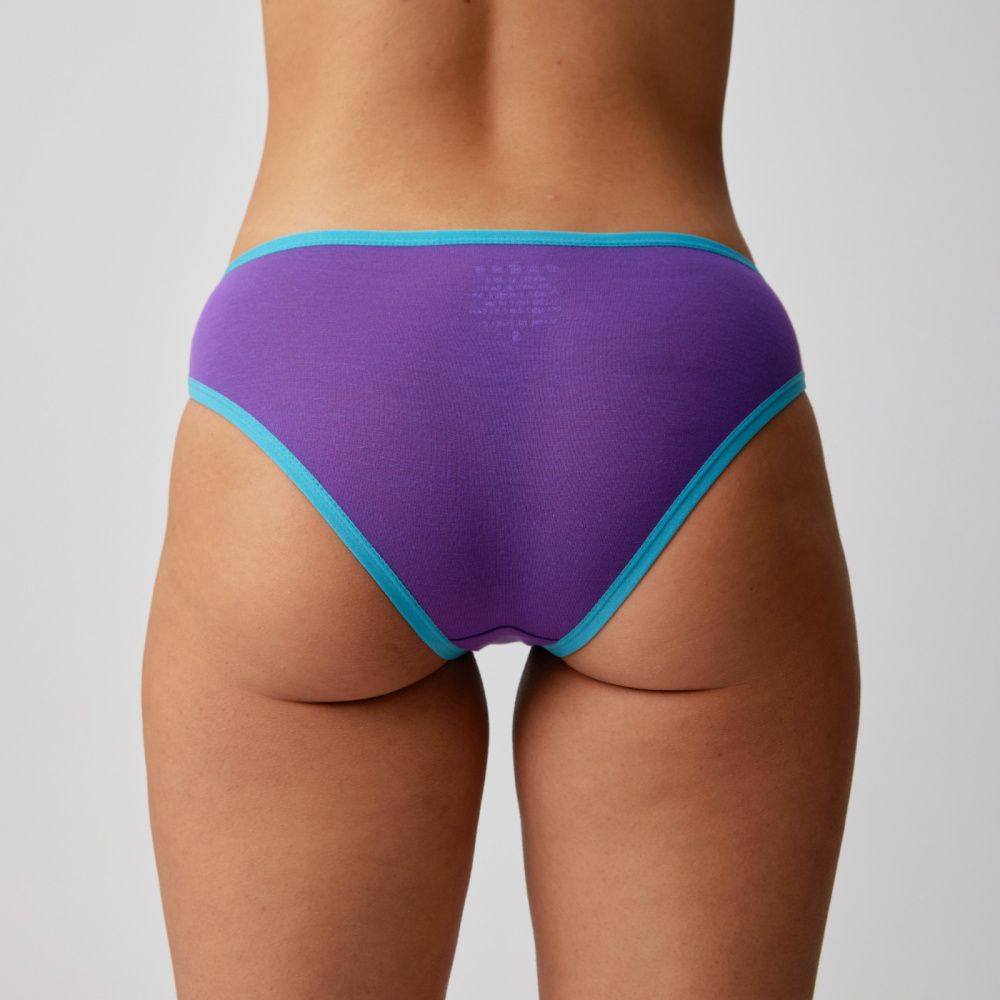 Bikini Brief Ojai - Purple Haze i gruppen För henne / Trosor / Bikini Brief hos Mawashi Underwear Sweden AB (tr-ca-bb-13-12-)